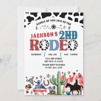 4 de julio: Invitación al cumpleaños del Rodeo Pat
