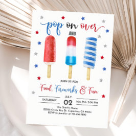 4 de julio Invitación Día de la Independencia fies