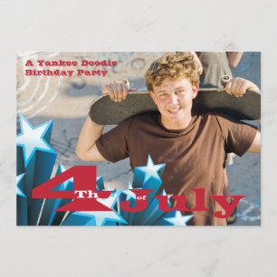 4 de julio - Invitación fotográfica