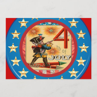 4 de julio Invitaciones de las Partes