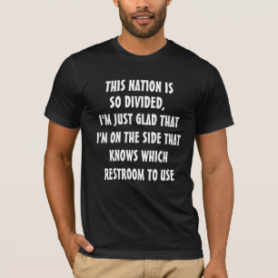 4 de julio NACIÓN DIVIDIDA Camisetas DAD