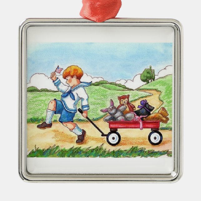 4 de julio - Ornamento (Frente)