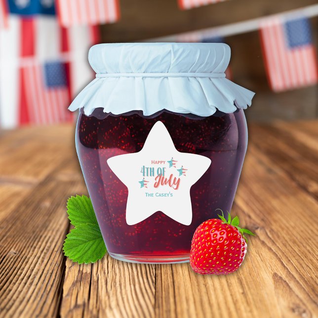 4 de julio Pegatina de BBQ Star (Subido por el creador)