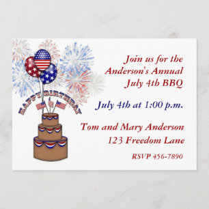 4 de julio por invitación a los Estados Unidos