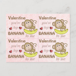 4 divertidas tarjetas de San Valentín de Monkey To