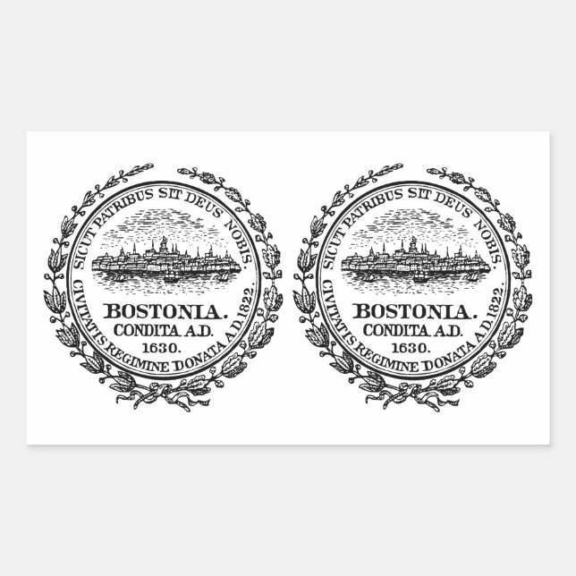 4 (Doble) Sello de Boston (Anverso)