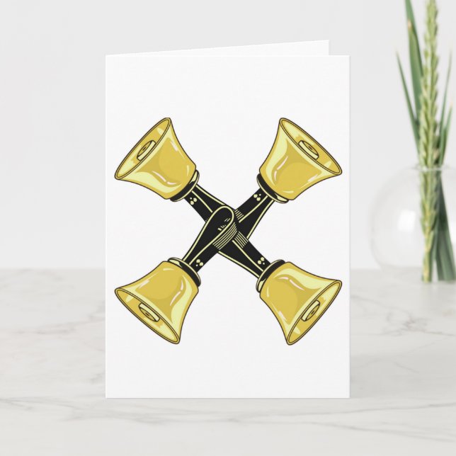 4 En Mano - Tarjeta De Saludos (Anverso)