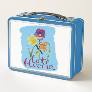 4 flores de primavera y verano con texto elegante