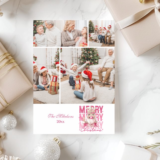 4 Foto Antiguo Cascanueces Rosa Navidad  (Subido por el creador)
