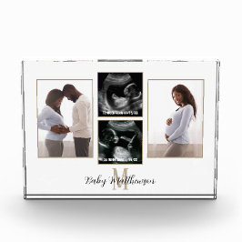 4 foto Collage Monograma Maternidad inicial