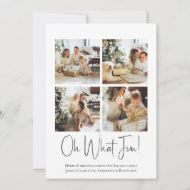 4 Foto: plantilla de Navidades de qué diversión