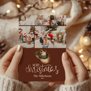 4 Foto Sombrero de Vaquero Occidental Navidad