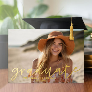 4 Fotos Anuncio Invitación a Fiesta de Graduación