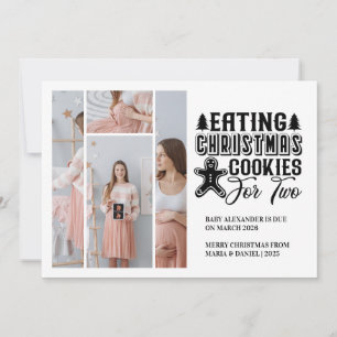 4 Galletas de Navidad con Foto para 2 Embarazo 
