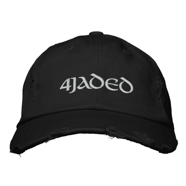4 Gorra Embroidado Jaded Oscuro (Anverso)