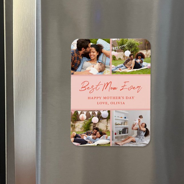 4 imán de regalo del Día de la Madre de Collage de (Subido por el creador)