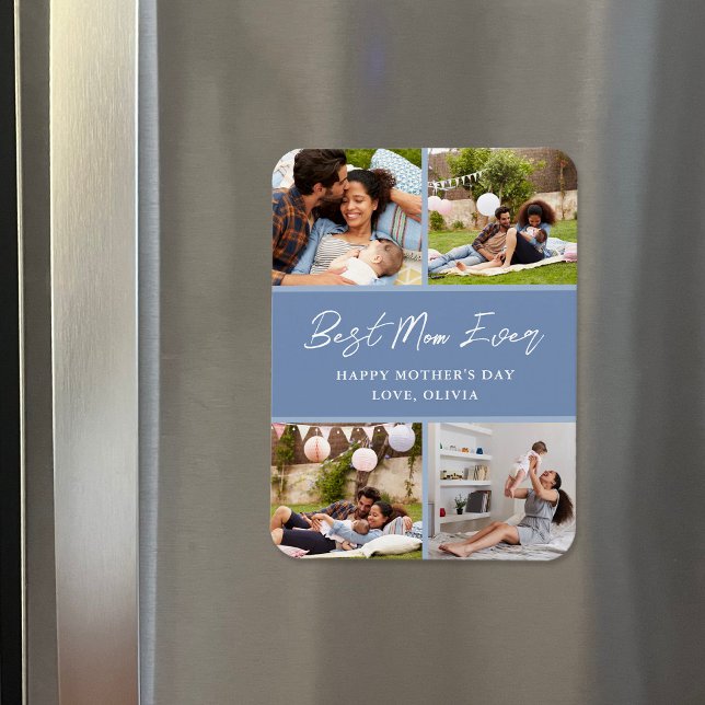 4 imán de regalo del Día de la Madre de Collage de (Subido por el creador)