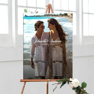 4 mesas elegante organigrama del boda de fotos