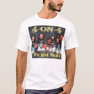 ¡4-ON-4 que conseguimos después! Camiseta
