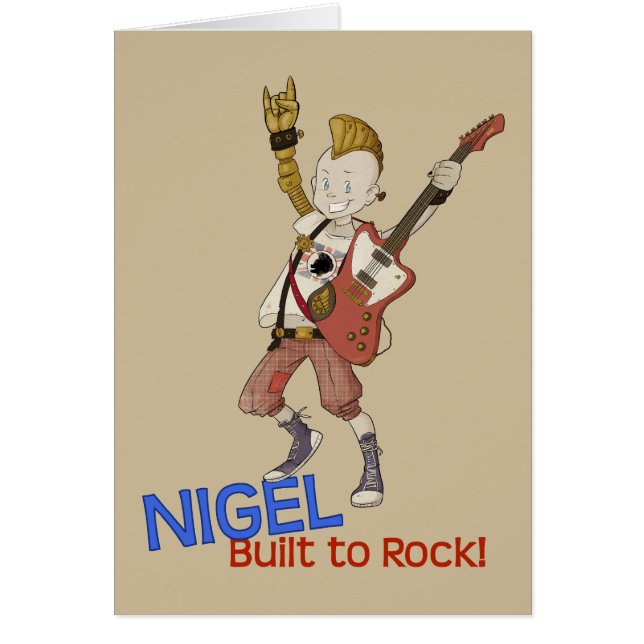 4 pequeños monstruos - Nigel (Frente)