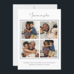 4 Plantilla de fotografía<br><div class="desc">Cuatro tarjetas planas fotográficas. Personalizado con sus propias 4 fotografías y texto de Ricaso .. añada sus propios detalles a estas impresionantes tarjetas que causarán una impresión - apto para muchos usos incluyendo Navidades,  Cumpleaños,  Bodas y mucho más</div>