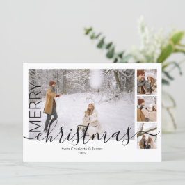4 plantillas de fotos Navidad moderna y sencilla