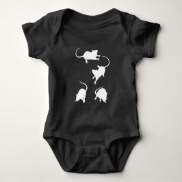 4 ratones blancos Toddler Top
