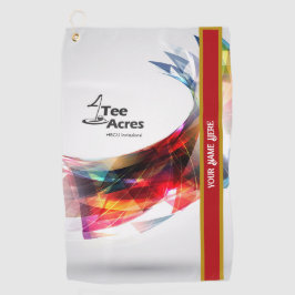 4 Tee Acres Toallas De Golf Personalizadas Multico
