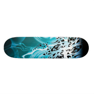 4 Vientos Diseño Maorí en Cubierta de Skateboard