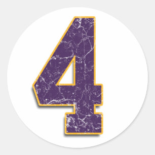 #4 Vikings Brett Favorito pegatina