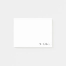 4" x 3" notas de post-it