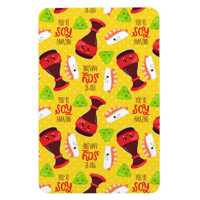 4" x 6" imán (Vertical)