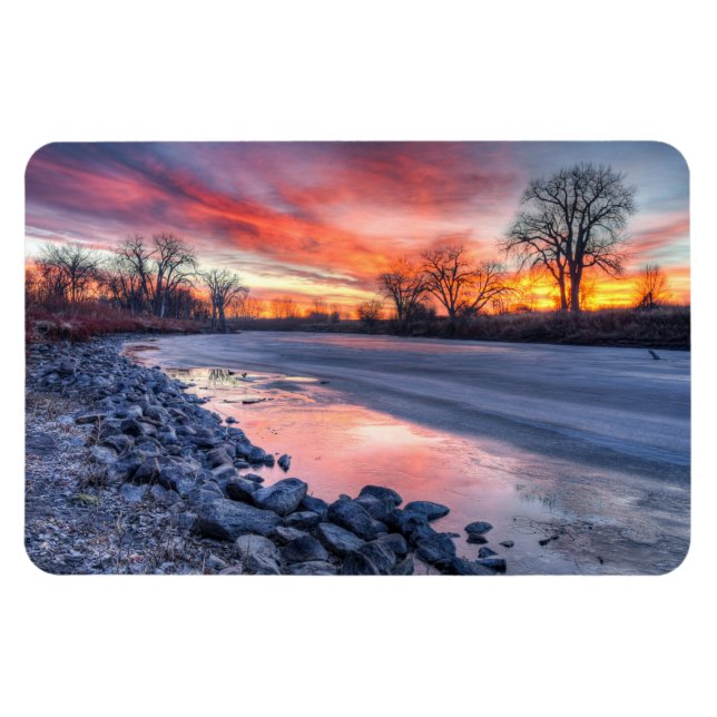 4 x 6 imán plano (Horizontal)