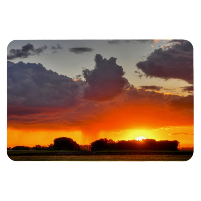 4 x 6 imán plano (Horizontal)