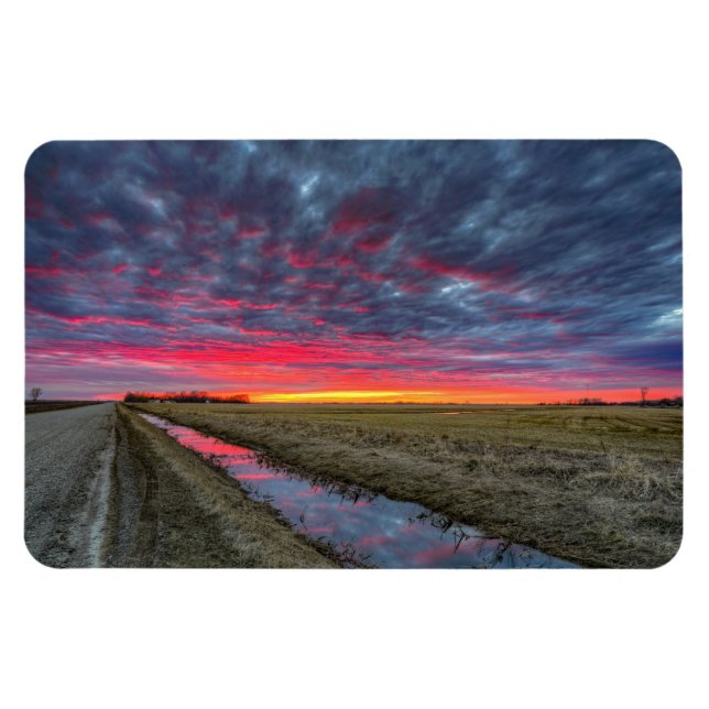 4 x 6 imán plano (Horizontal)