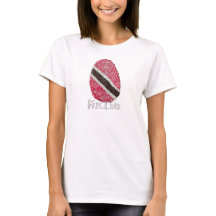 #4Ever Thumbprint Camisa de mujeres - Trini