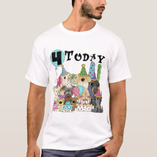 4tas camisetas y regalos del golpe del cumpleaños
