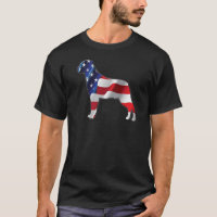 4to del PATRIOTA ROTTWEILER de la camiseta de