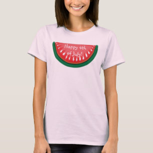 4to feliz de las camisetas sin mangas de la sandí
