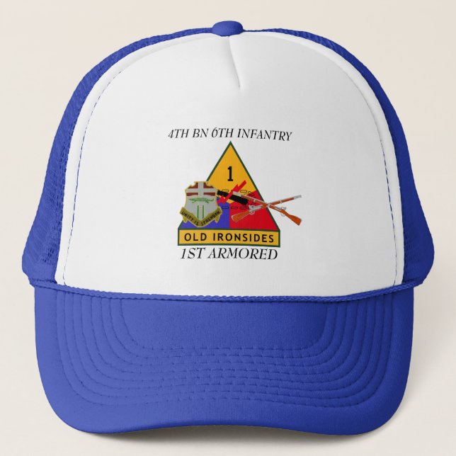 4to GORRA ACORAZADO de la 6ta INFANTERÍA del (Anverso)