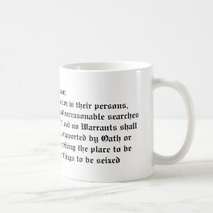 4to Taza de café de la enmienda