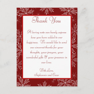 4x5 FLAT Gracias A Los Navidades De Tarjetas Red S