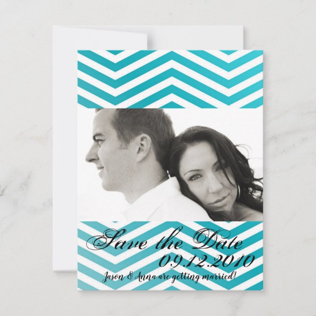 4x5 Guardar la tarjeta de fecha Boho Cacti Cactus  (Anverso)