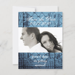 4x5 Guardar la tarjeta de fecha Tin ruidoso Tin Pa