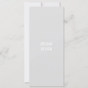 4x9.25 Tarjeta plana cargar su diseño