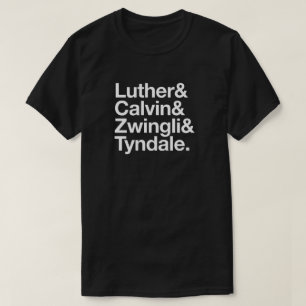 500o Camisa de Luther Calvin de la reforma del