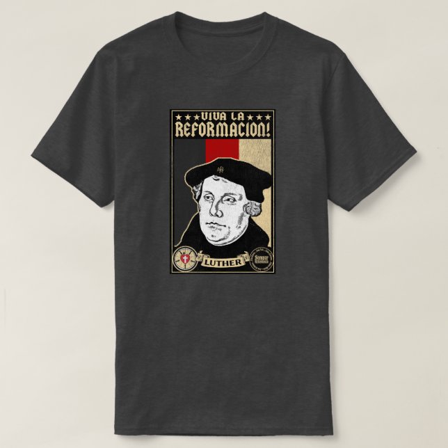500o Camisa de Luther de la reforma del (Diseño del anverso)