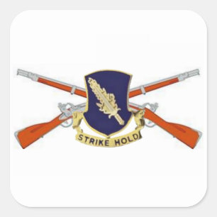 504TH PEGATINAS de los RIFLES de la INFANTERÍA