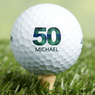 50.ª bola de golf de 50 años regalo de golfito