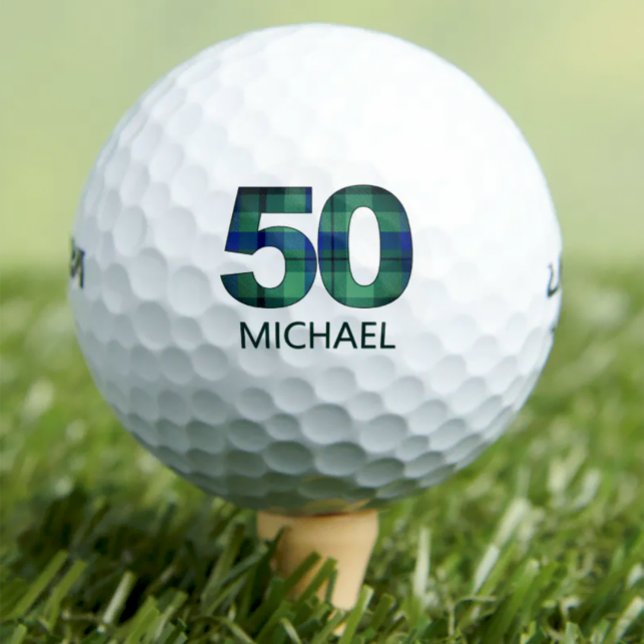 50.ª bola de golf de 50 años regalo de golfito (Subido por el creador)